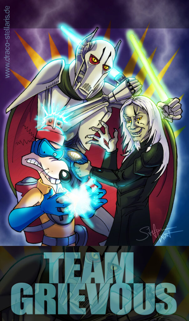 Megavolt, Castox Wraith, General Grievous