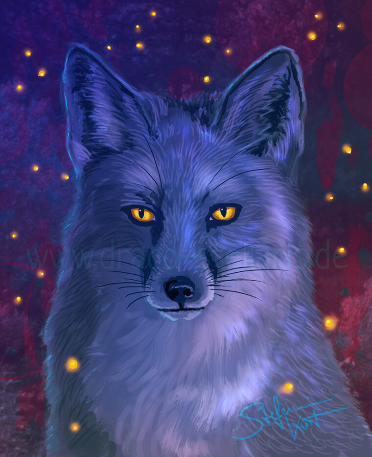 fox and fireflies colour scheme practice