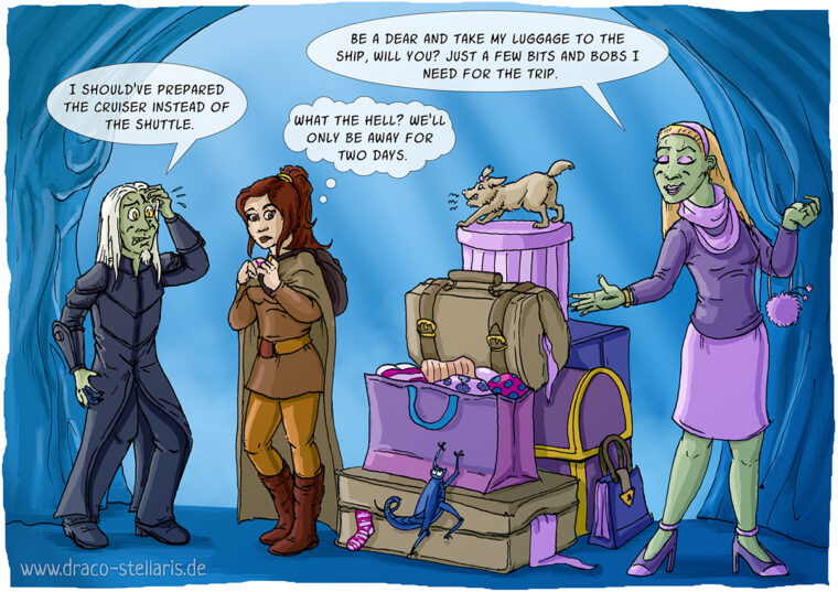 hive 53 packing for a weekend trip cartoon